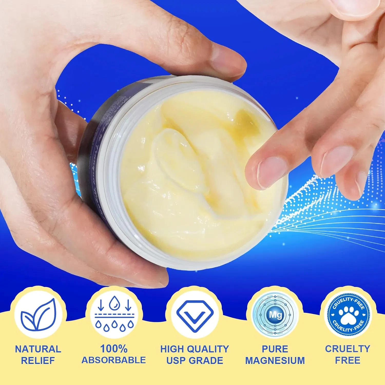 Private Premium Magnesium Cream Sleep Gentle to The Skin Magnesium Sleep Cream