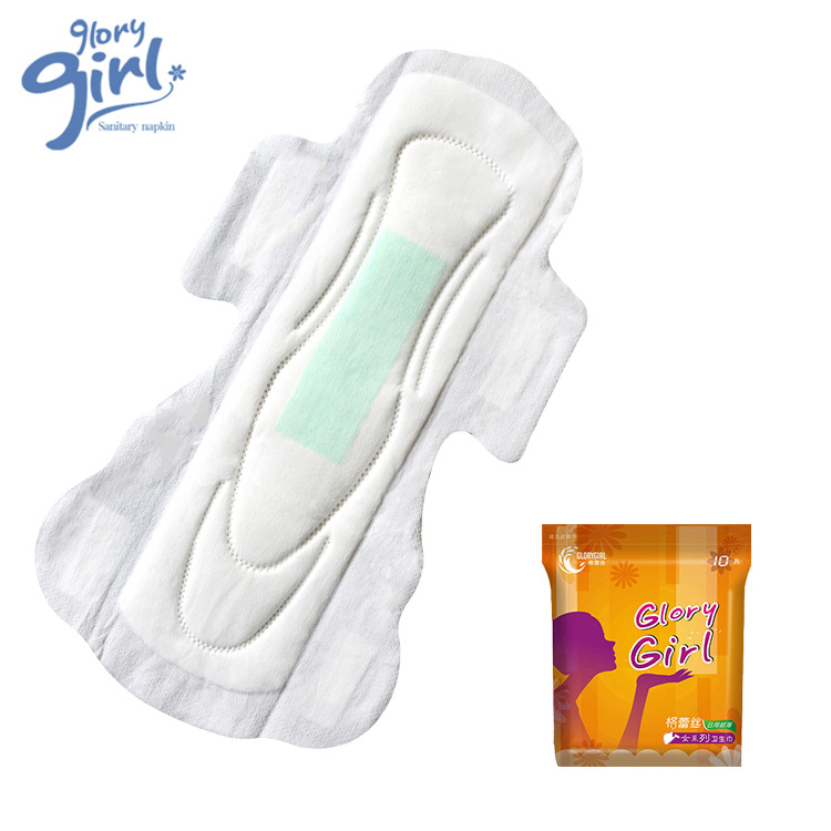 Private Label Feminine Hygiene Products 100 Cotton Surface Sanitary Pad 3D Intimate Sanitary Towel Distributor