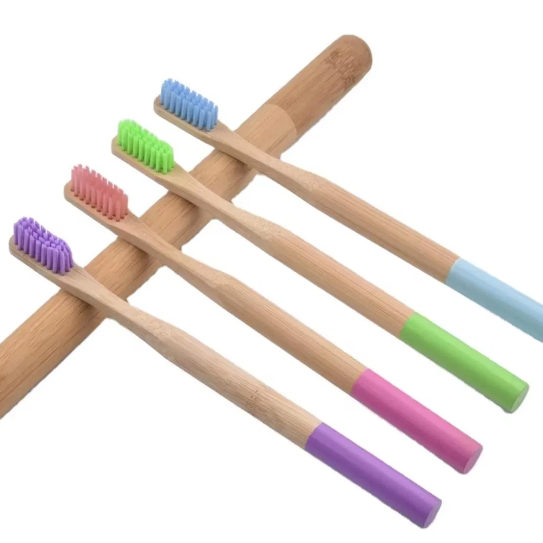 Wholesale Biodegradable Eco Friendly Bamboo Toothbrush for Household and Hotel