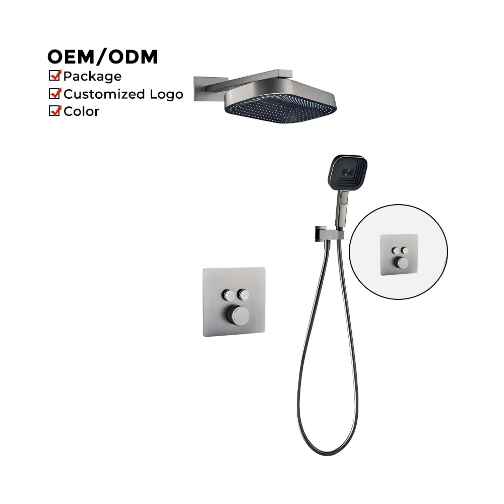 Термостатический смеситель для душа Luxurious Brass