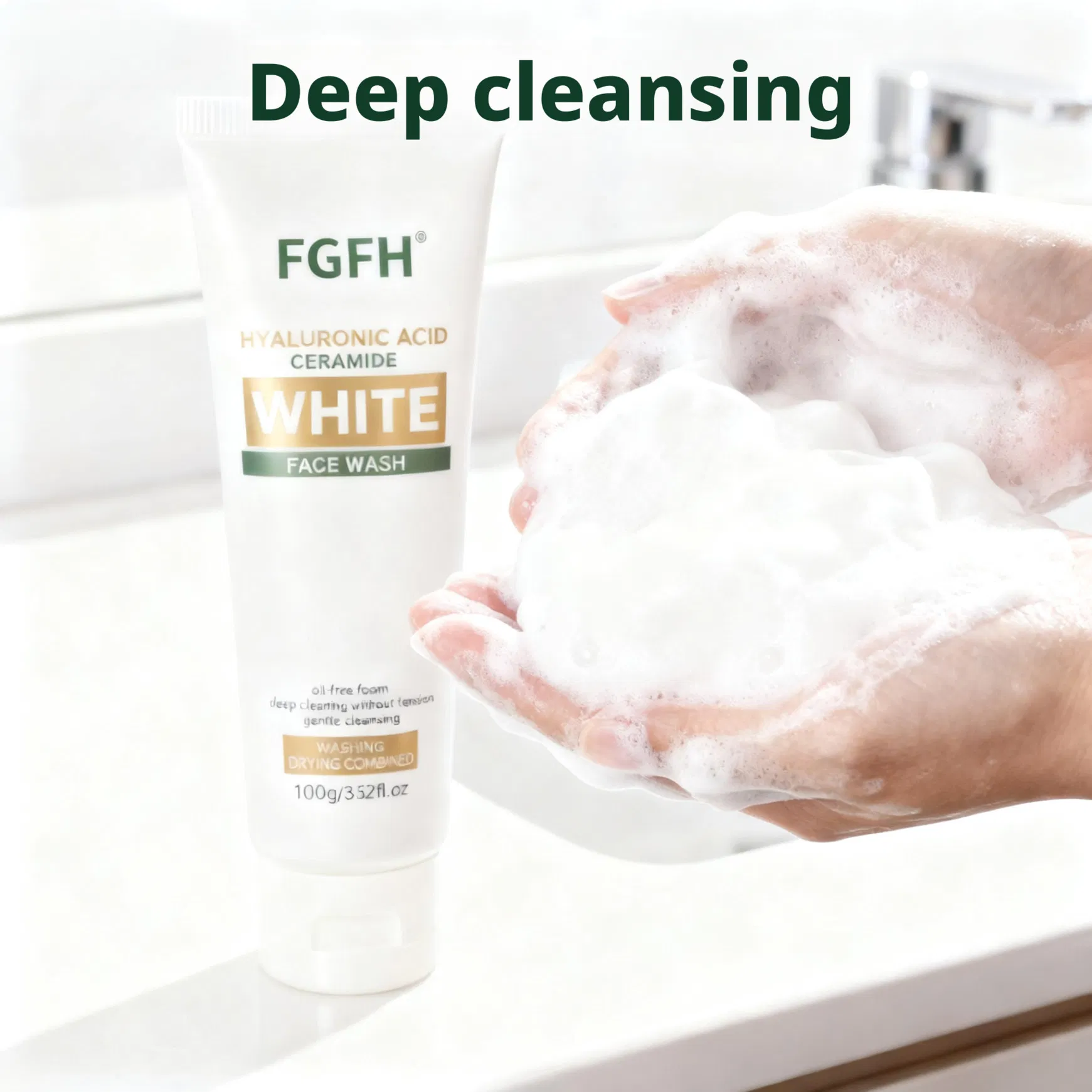 Credible Deep Cleansing Gentle Cleansing Rich Foam Skin Care Face Wash