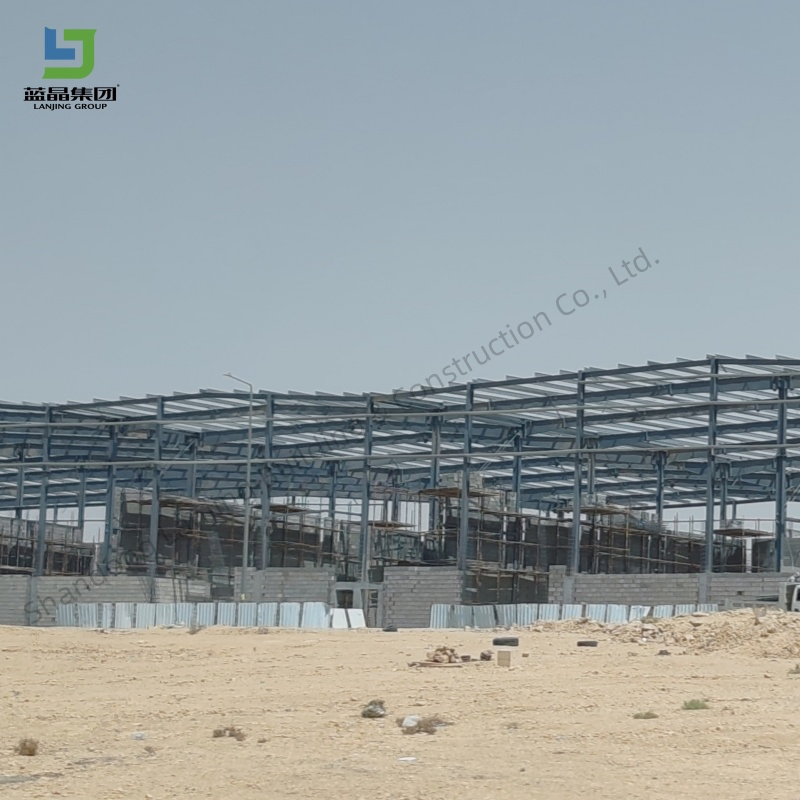 Modular Customized Prefabricated Steel Structure Frame Metal Workshop Construction Industrial Building Plants