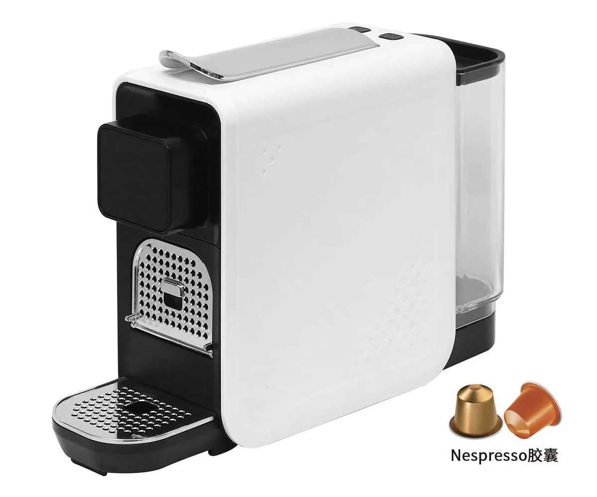 Versatile Pod Coffee Machine with Frother and Compact Design