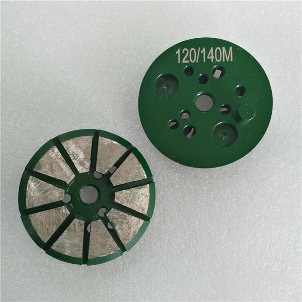 76mm 10 Seg Flat Type Grind Concrete Wheel