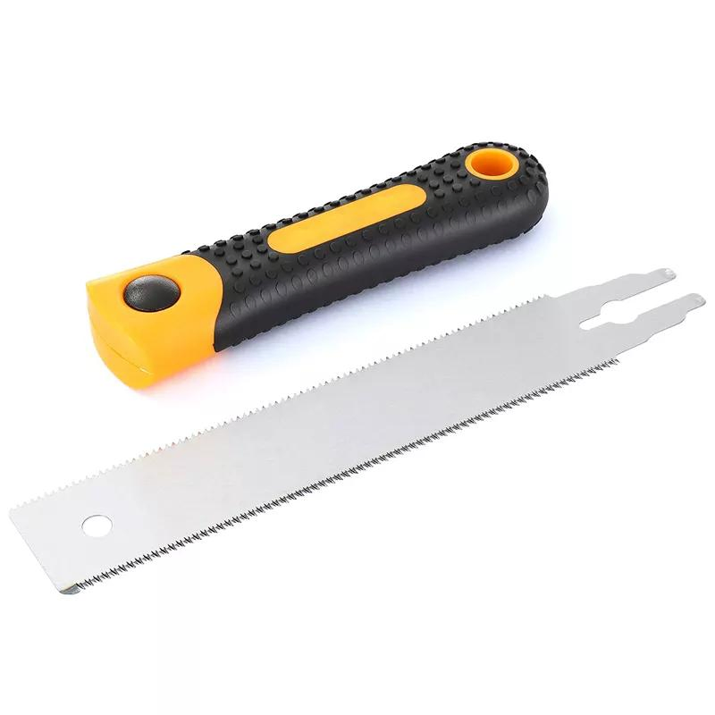 Sk5 Double Edge Japanese Pull Saw Flexible Blade Push-Button Blade Change Japanese Saw Hand Made