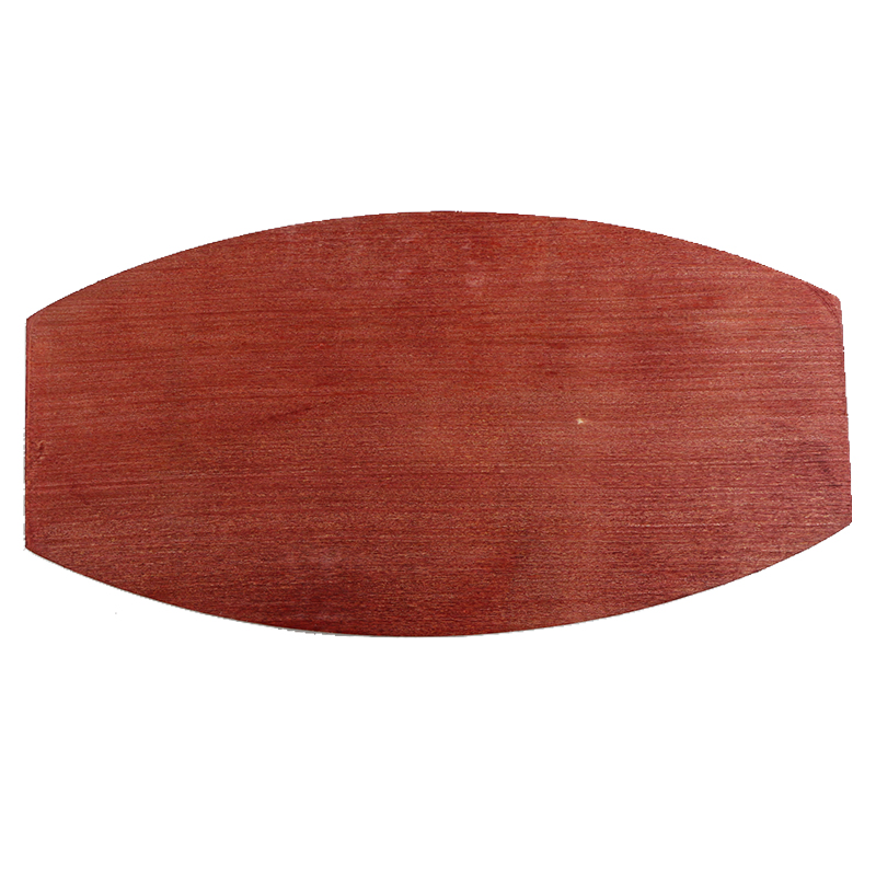 Чугунная сковорода-рыба 30.5 см с деревянной подставкой