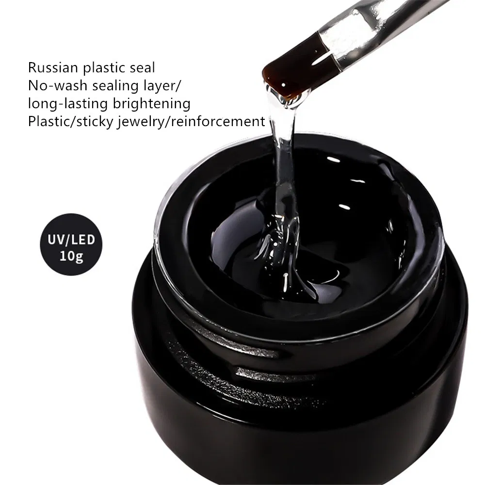 Nail-Russian Plastic Sealing Coat No-Washing Adhesive Glue, Shaping, Reinforcing, Four-in-One Hard Coating Adhesive