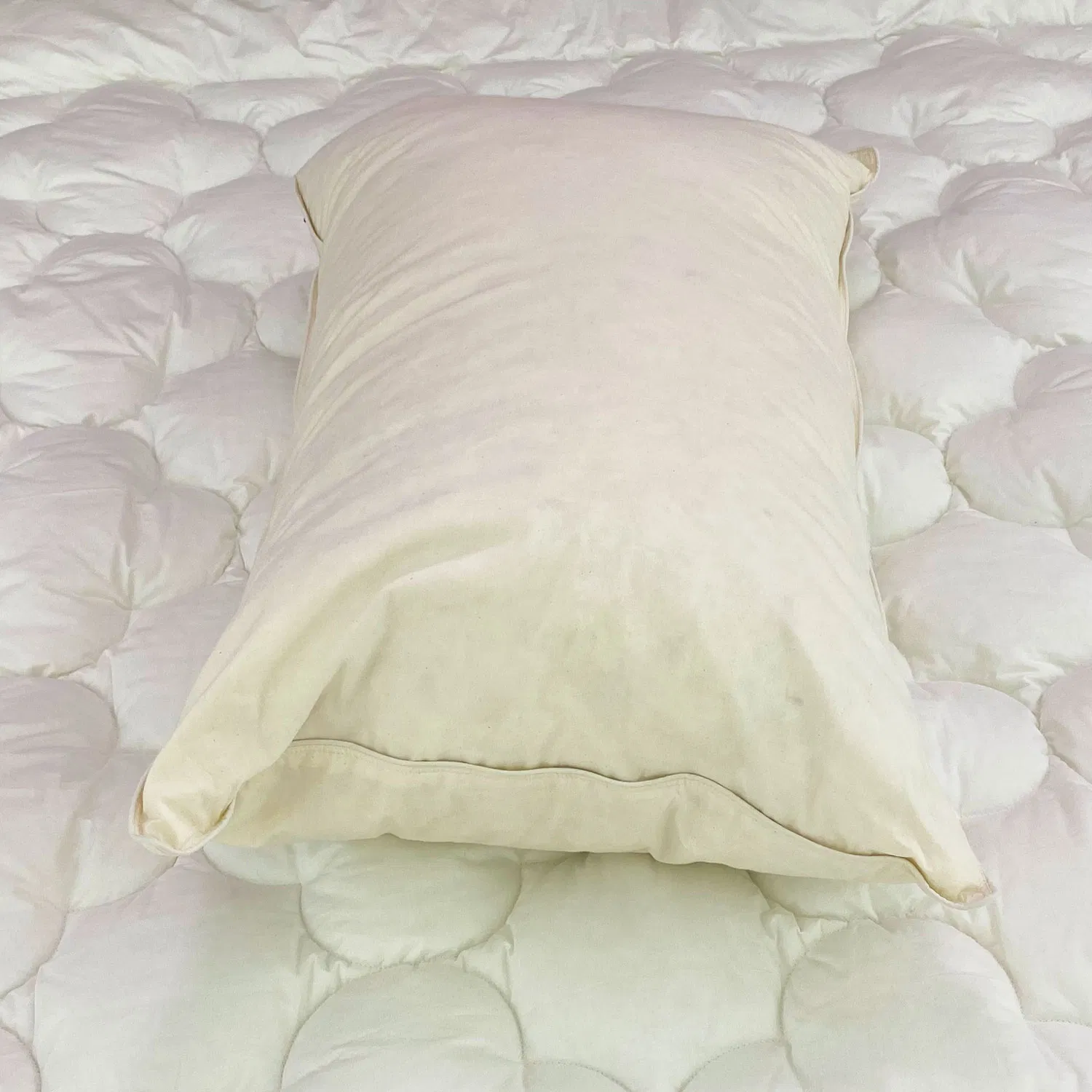 Hypoallergenic Breathable Height-Adjustable 100% Organic Cotton Pillows