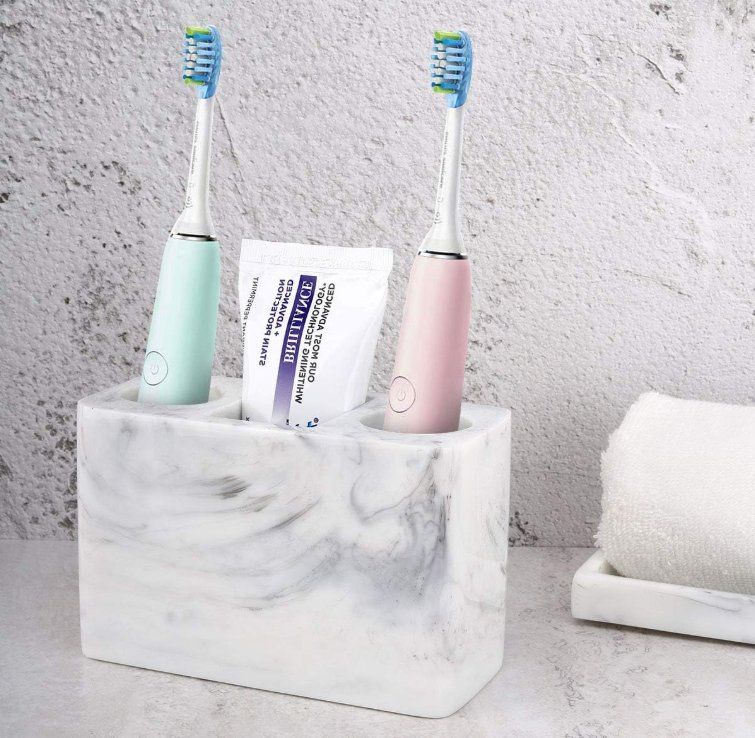 Innovative Ceramic Toothbrush Holder Simple Design Bathroom Accessories