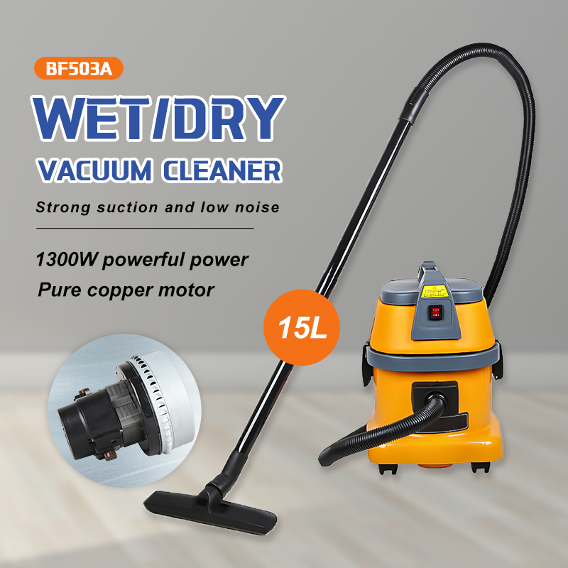 Factory Price Wet/Dry Vacuum Cleaner Machine for Garage with 15L Capacity