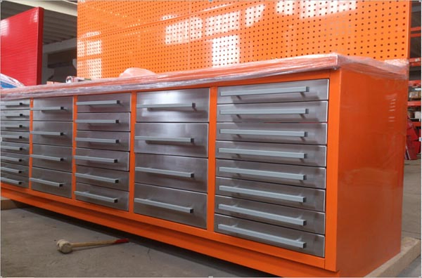 Manufacturer Steel Workbench with Drawers