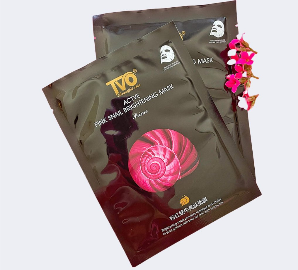 Active Pink Snail Brightening Mask