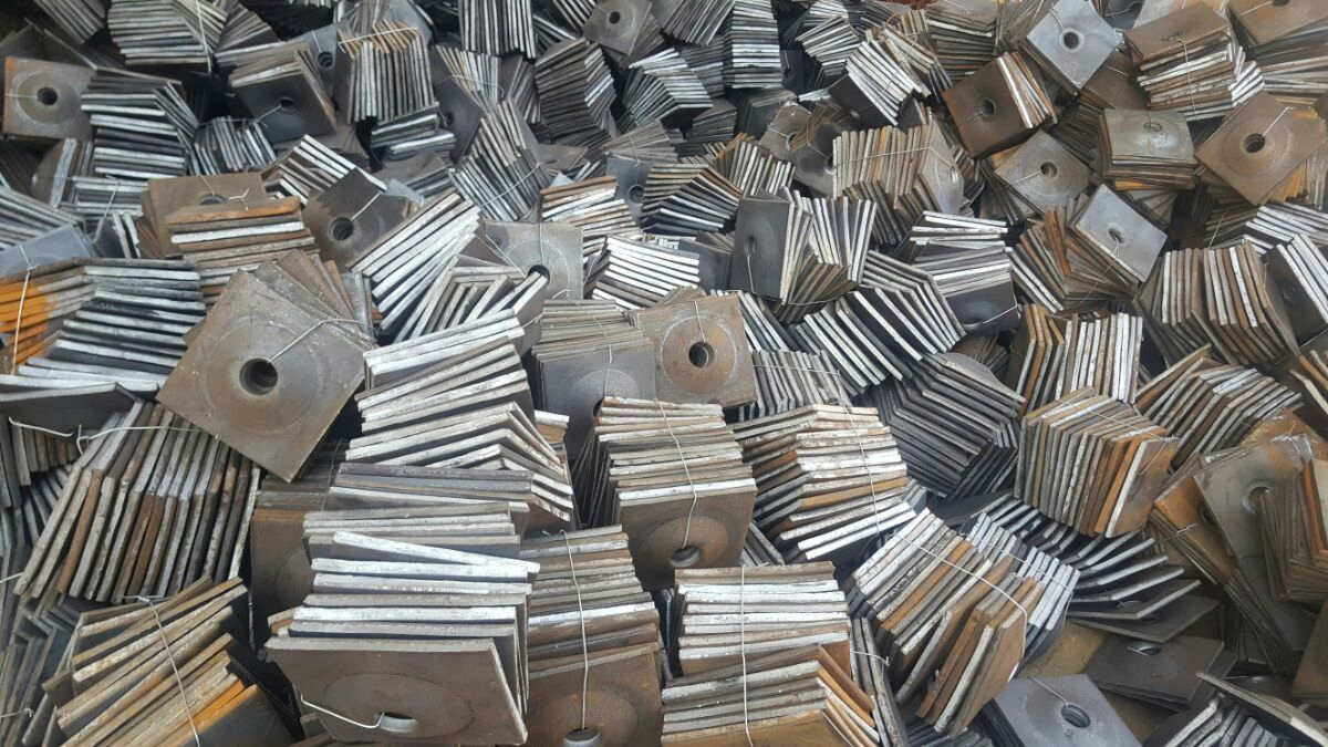 Grade 460/Grade 355 Steel Anchor Plate/Domed Plate