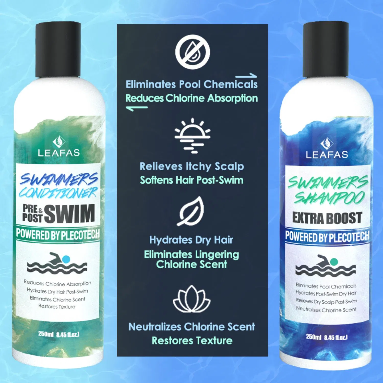 China Wholesale Hair Products Chlorine Removal Swimmers Shampoo and Conditioner