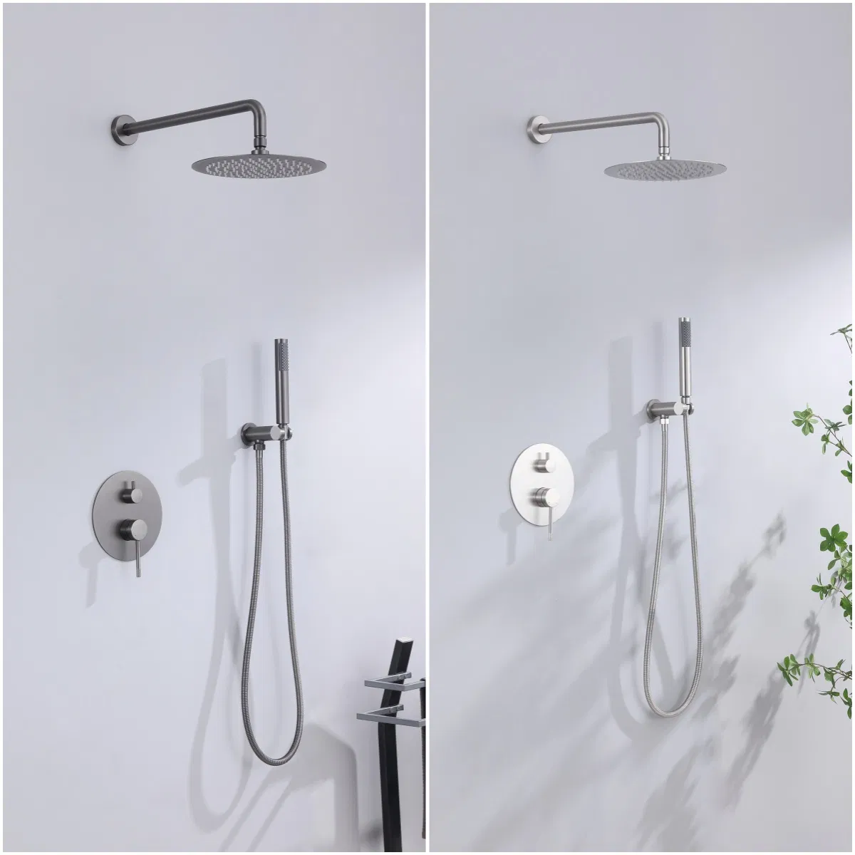 Настенная душевая лейка в современном стиле