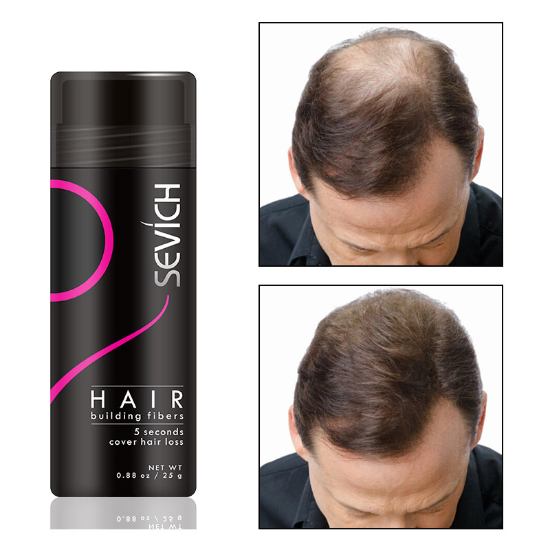Hair Loss Treatment Fiber Full Hair Instantly Keratin Hair Building Fibers Powder