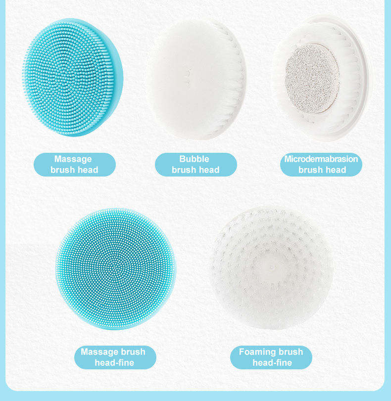 Modern Long Handle SPA Washing Bath Body Brush Cleaning Back Shower Scrubber Silicone Bath Brushes Sponges Set