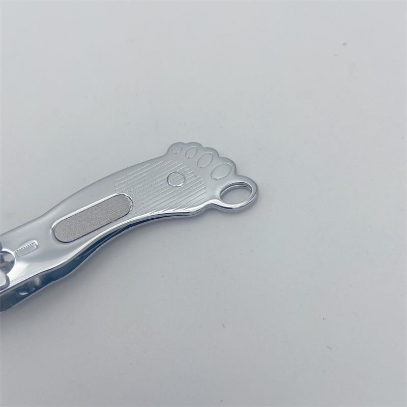 New Products Foot Shape Nail Cutter with Epoxy Sticker and Laser File