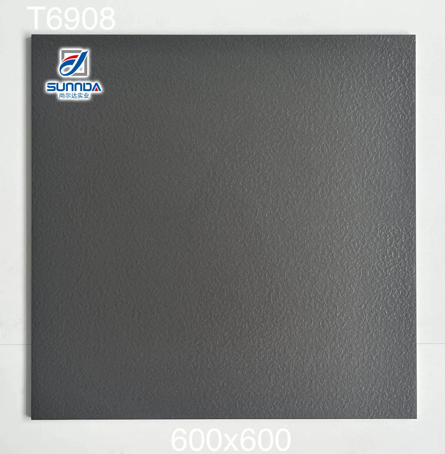 Natural Stone Look Textured Matte Surface Non-Slip Rustic Porcelain Tiles for Bathroom Floor