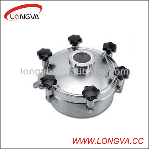 Longva Stainless Steel Manhole Cover with Sight Glass