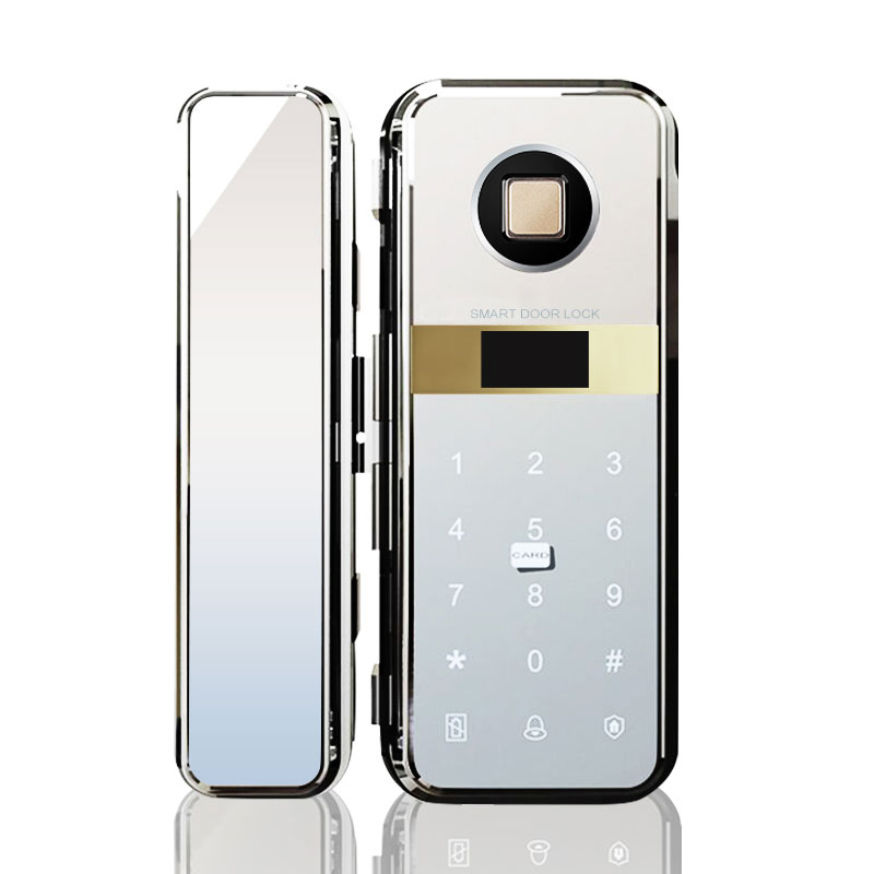 Made in China Glass/Wooden Door Fingerprint Password Smart Lock