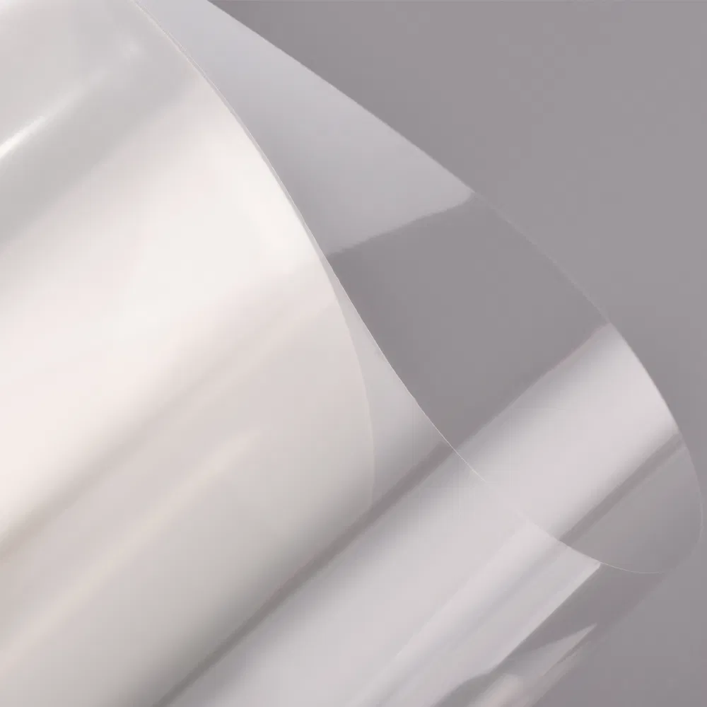 UV Inkjet Semi-glossy Clear BOPP Vinyl Film for Labels