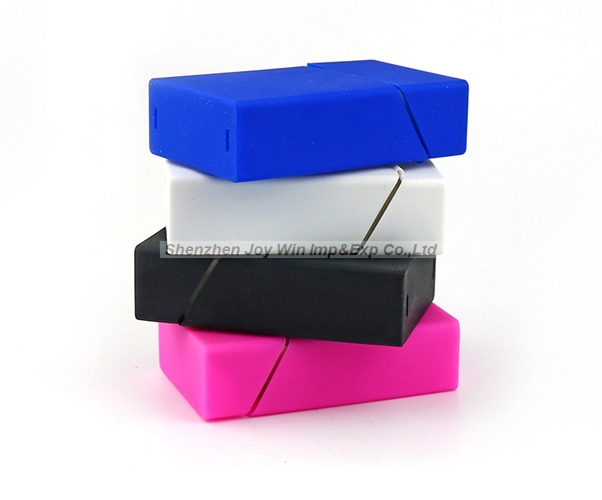 Customized Logo Printing Colorful Silicone Cigarette Case