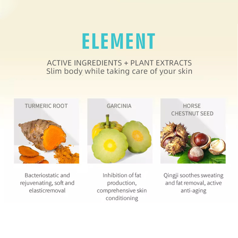 Body Care Weight Loss Cellulite Sweat Belly Fat Burning Turmeric Slimming Cream