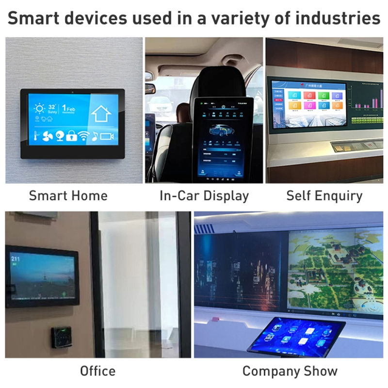 Custom 10 Inch Table Video Android Wireless Digital LCD Display with NFC Poe Power