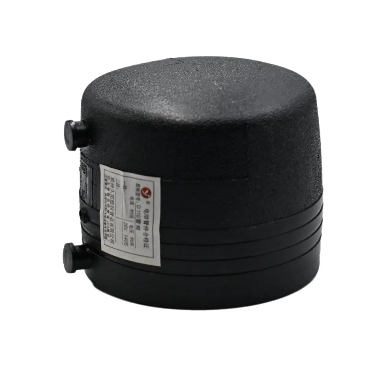 OEM PE/HDPE 250mm Pipe Fitting Eletrofusion End Cap for Agricultural Irrigation
