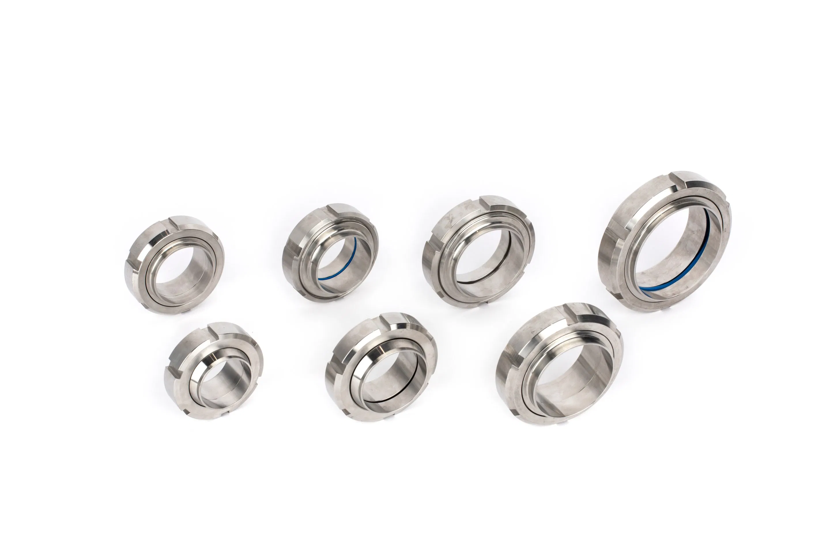 Stainless Steel 3A/SMS/DN Round/Hexagon Union