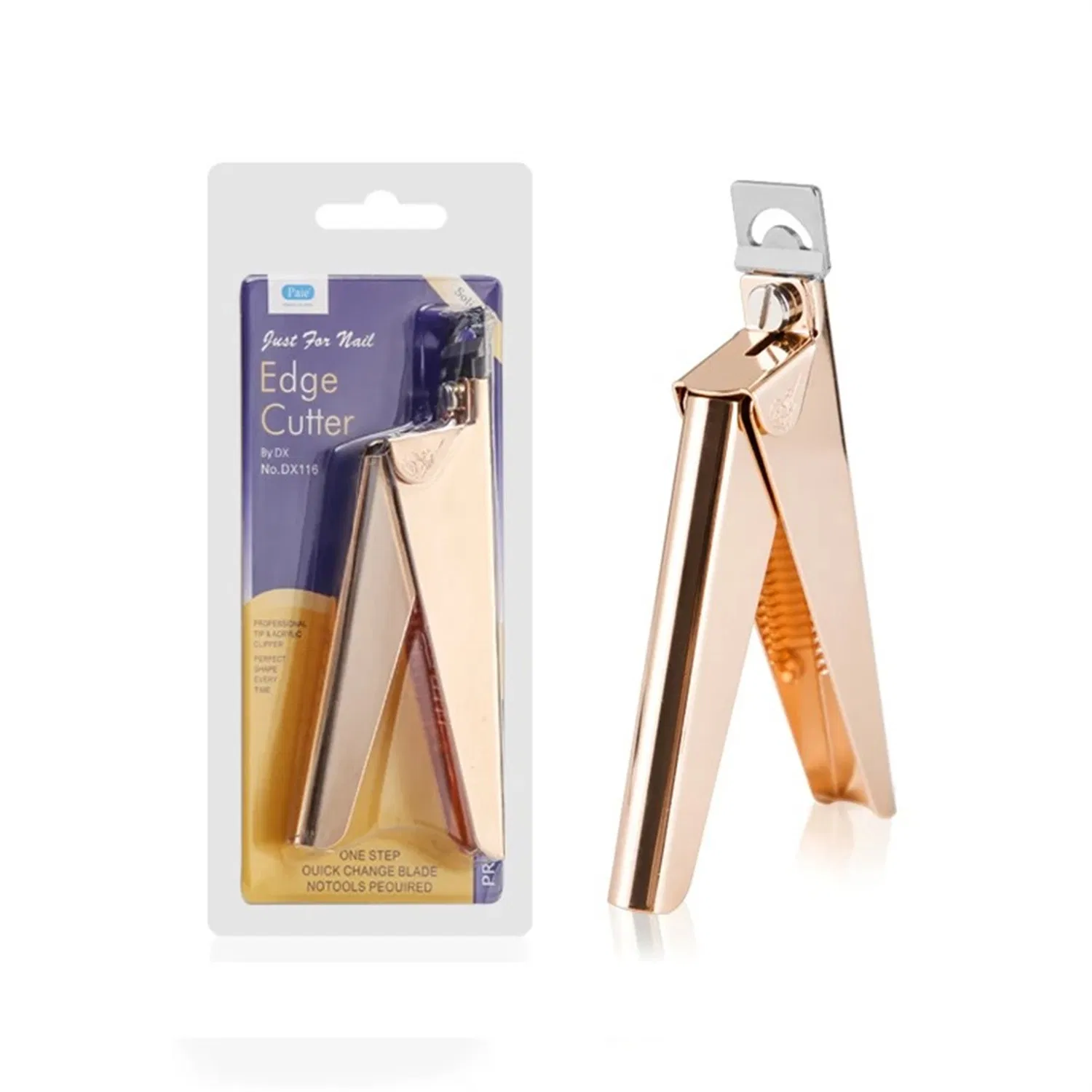 Wholesale Stainless Steel U-Shaped Scissors for Salon Home Nail Art Manicure Tool Nail Tips Clipper