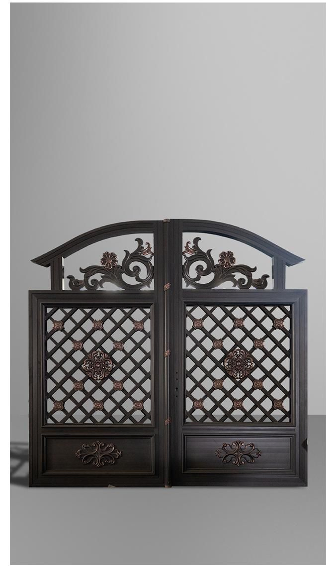 China Nova Waterproof and Mildewproof Characteristic Aluminum Garden Entrance Gate