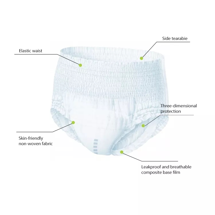Disposable Adult Diaper Manufacturer for Elderly People Cheap Price Free Sample Print