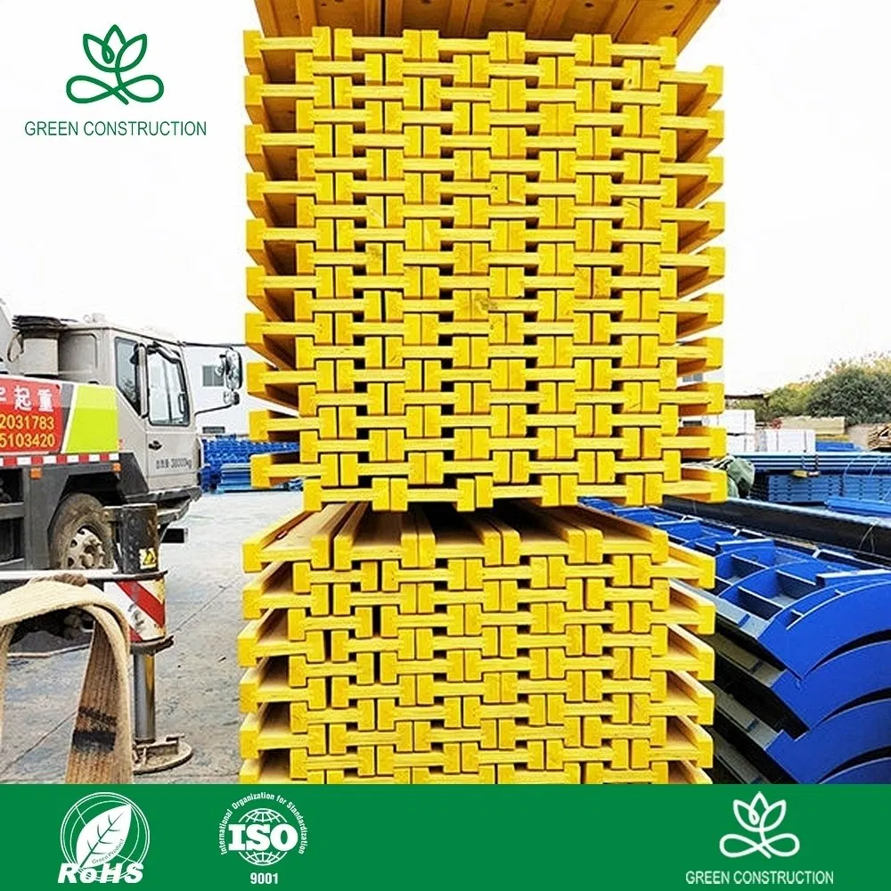 Factory Direct Selling Low Weight Doka H20 Beam for Construction Scaffolding Formwork H20 Wood Beam