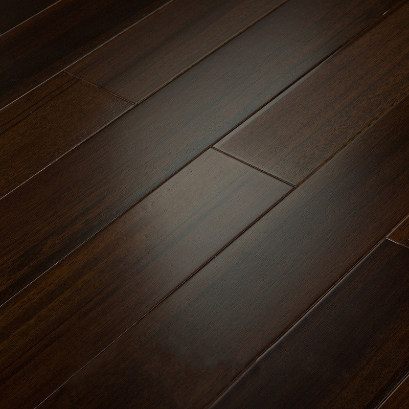 Bedroom Environmental Protection Red Sandalwood Log Pure Solid Wood Floor 0748