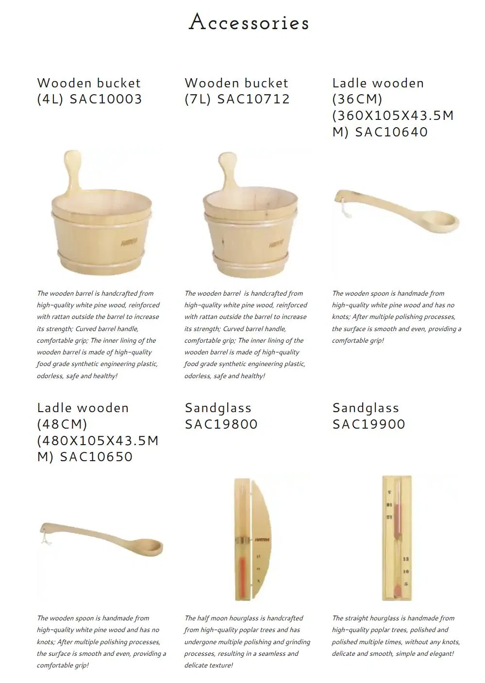 Песочные часы Harvia Sandglass Lux для сауны