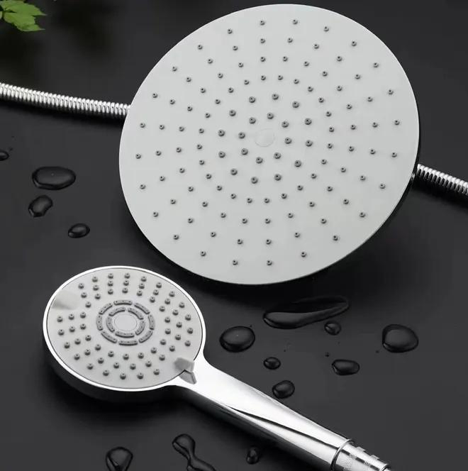 Iprosan 9 Inch Round Shower Head Set ABS Brass Shower Set