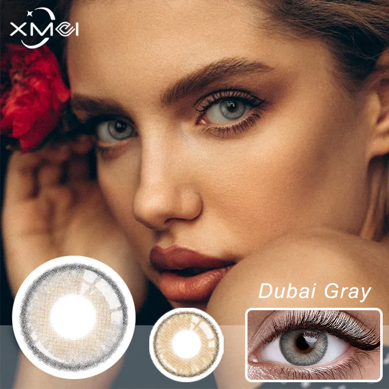 10PCS/Box Daily Free Custom Contact Lenses Wholesale Personal Brand Lentes De Contacto Paper Box