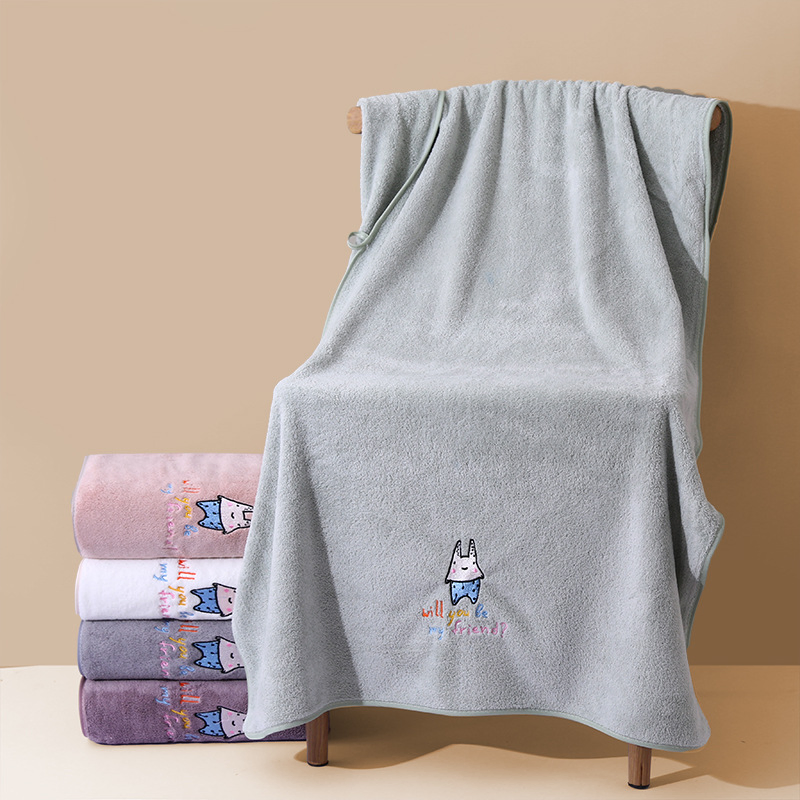 Soft Feel Bath Towel Perfect for Hotel and Daily Use 70cm*140cm