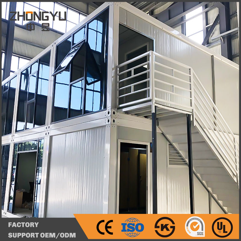 Prefabricated Houses China Customized 20FT 40FT Expandable Folding House
