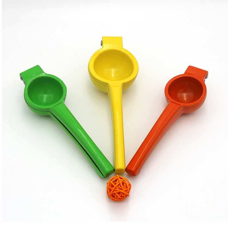 Custom Portable Metal Lemon Squeezer Manual Aluminium Alloy Juicer Extractor