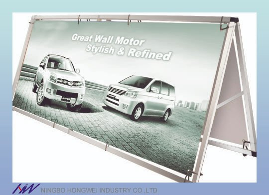 Aluminium A Frame Banners For Advertisement Aluminium Frame Banner