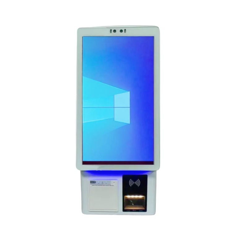 23.8 Inch Self-Service Kiosk with Scanner and Printer From Factory Directly