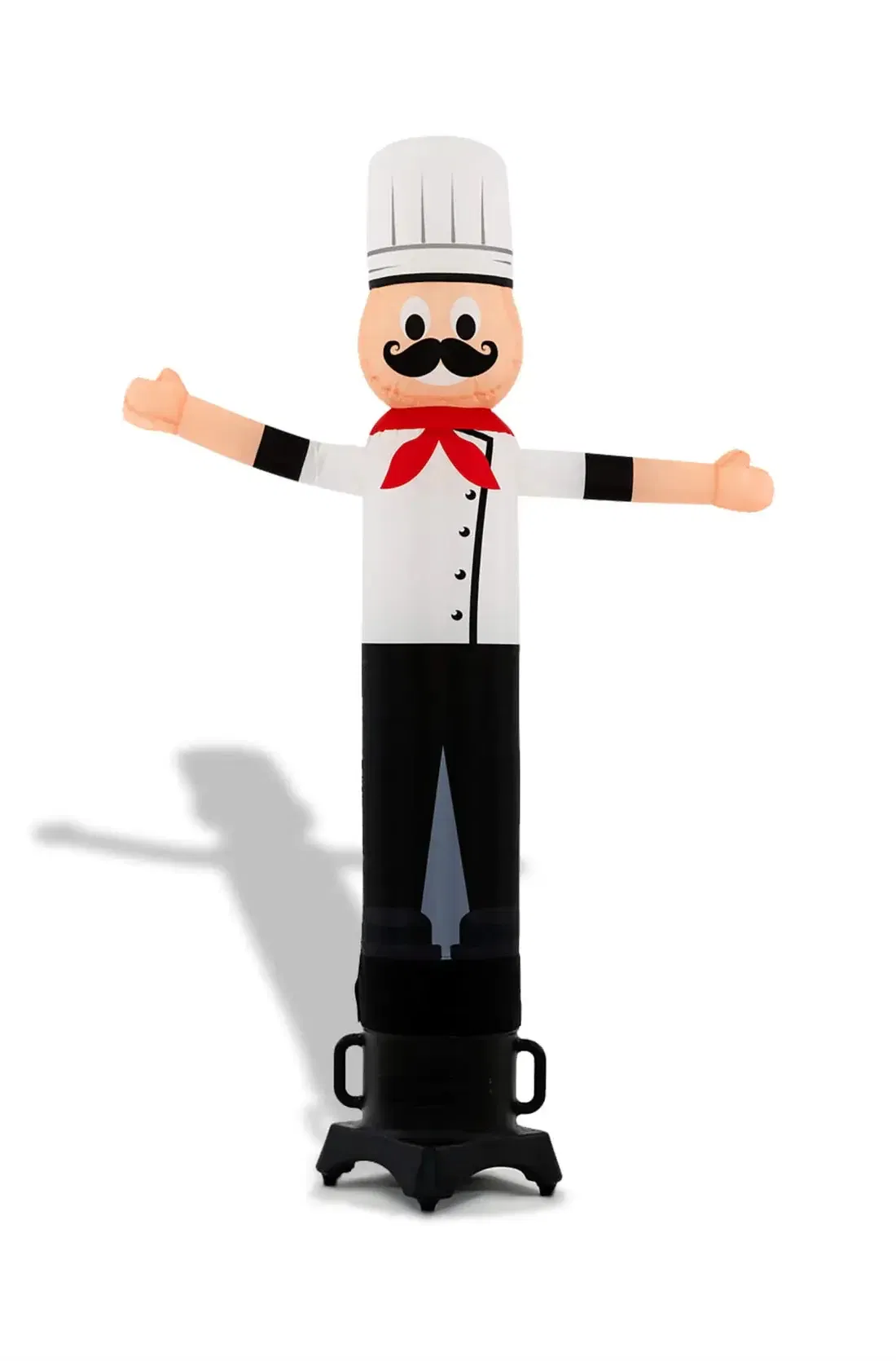 Outdoor Indoor Durable Advertising Barber Restaurant Chef Ice Cream Custom Inflatable Air Dancer