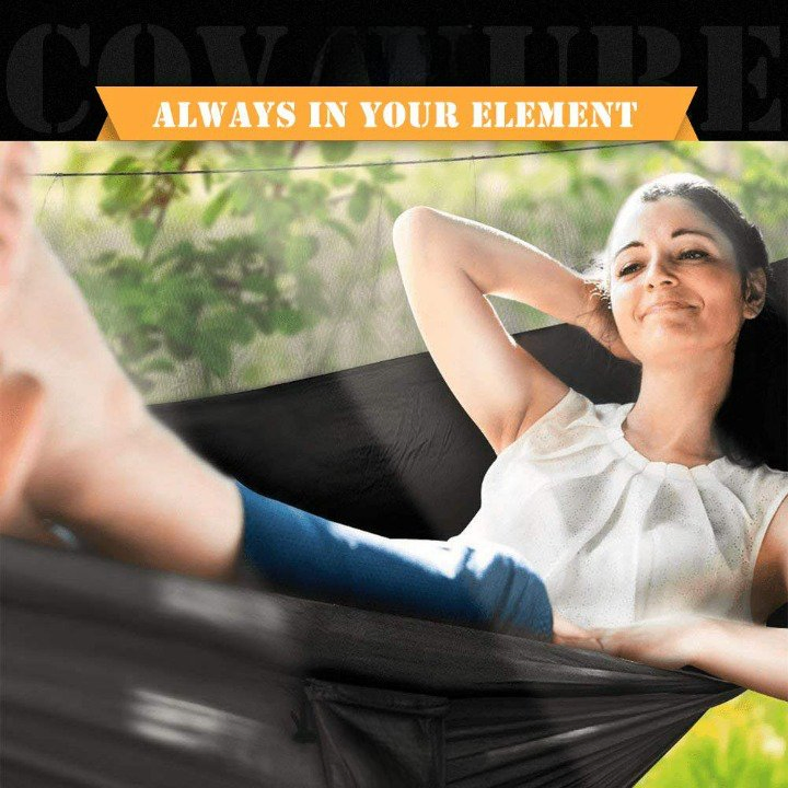 Camping Hammock Lightweight Double Hammock Portable Mosquito Net