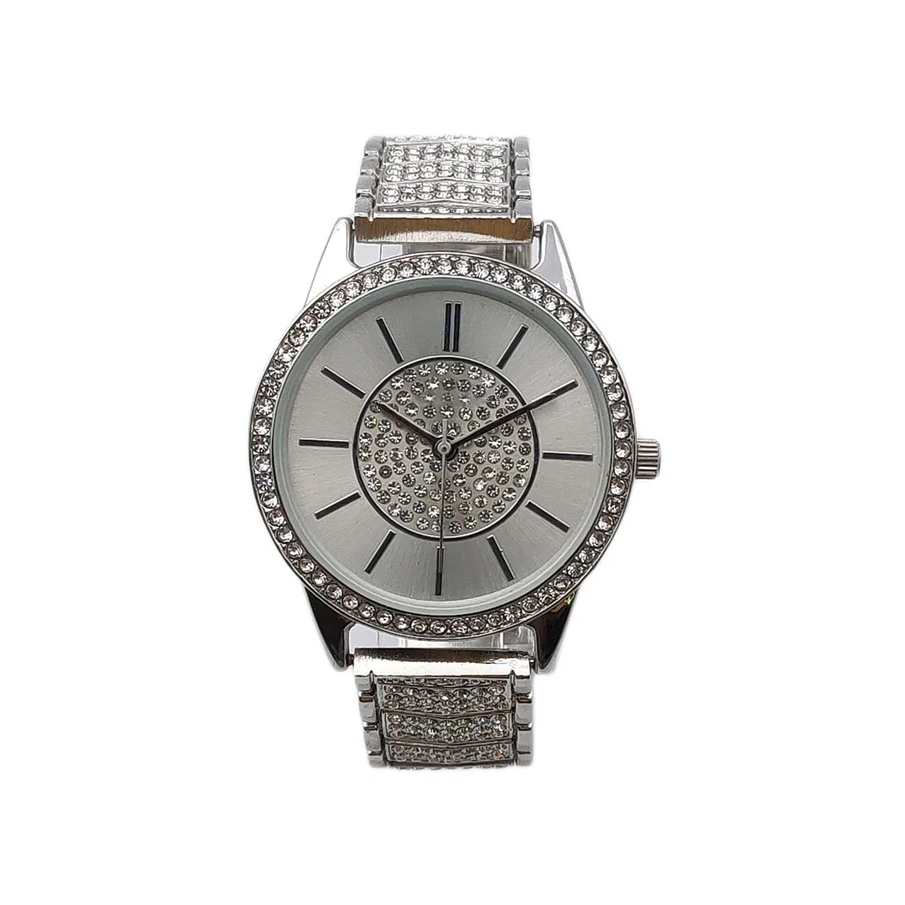 Customized Fashionable Luxry Stone Watch Lady Wrist Watch