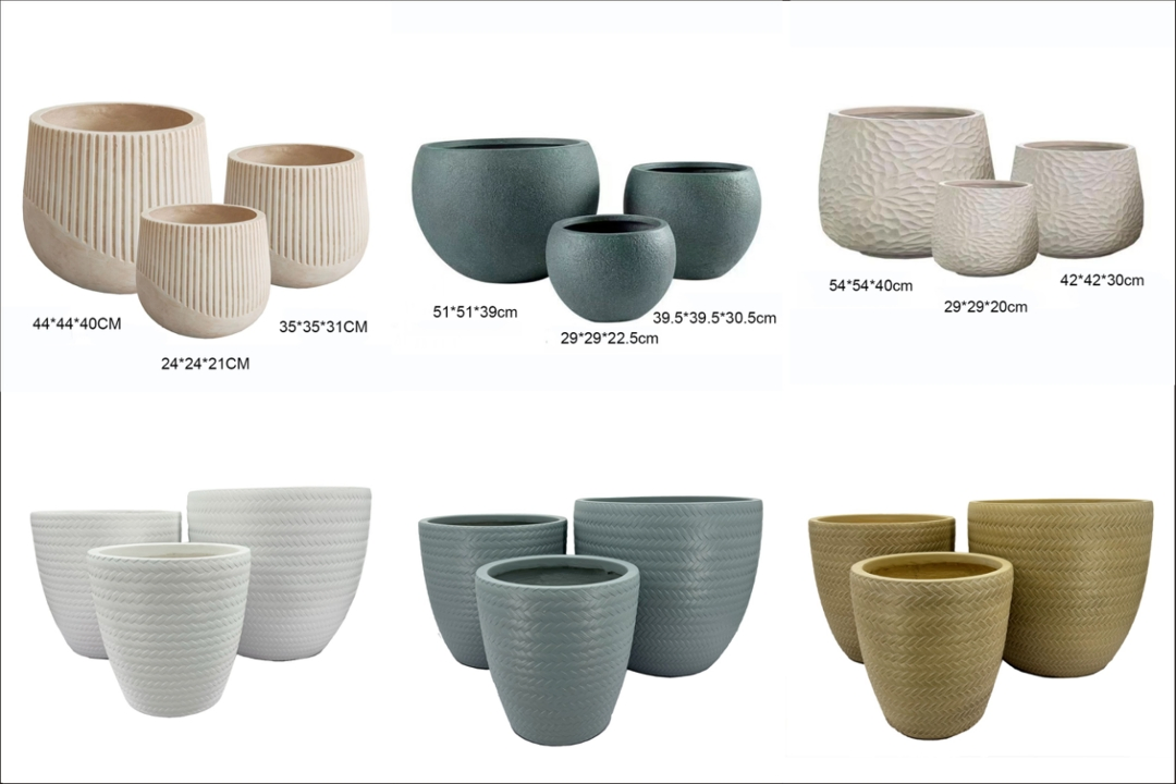 Набор кашпо для сада с индивидуальным дизайном