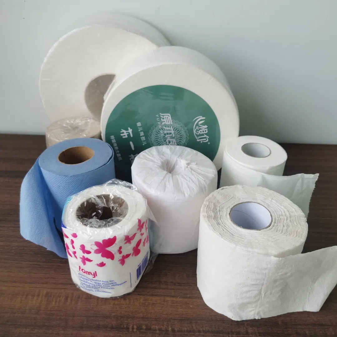 Wholesale Cheap Price Luxury 1/2/3/4 Ply Commercial Bathroom Sanitary Unbleached Tissue Scented Toilet Roll Paper