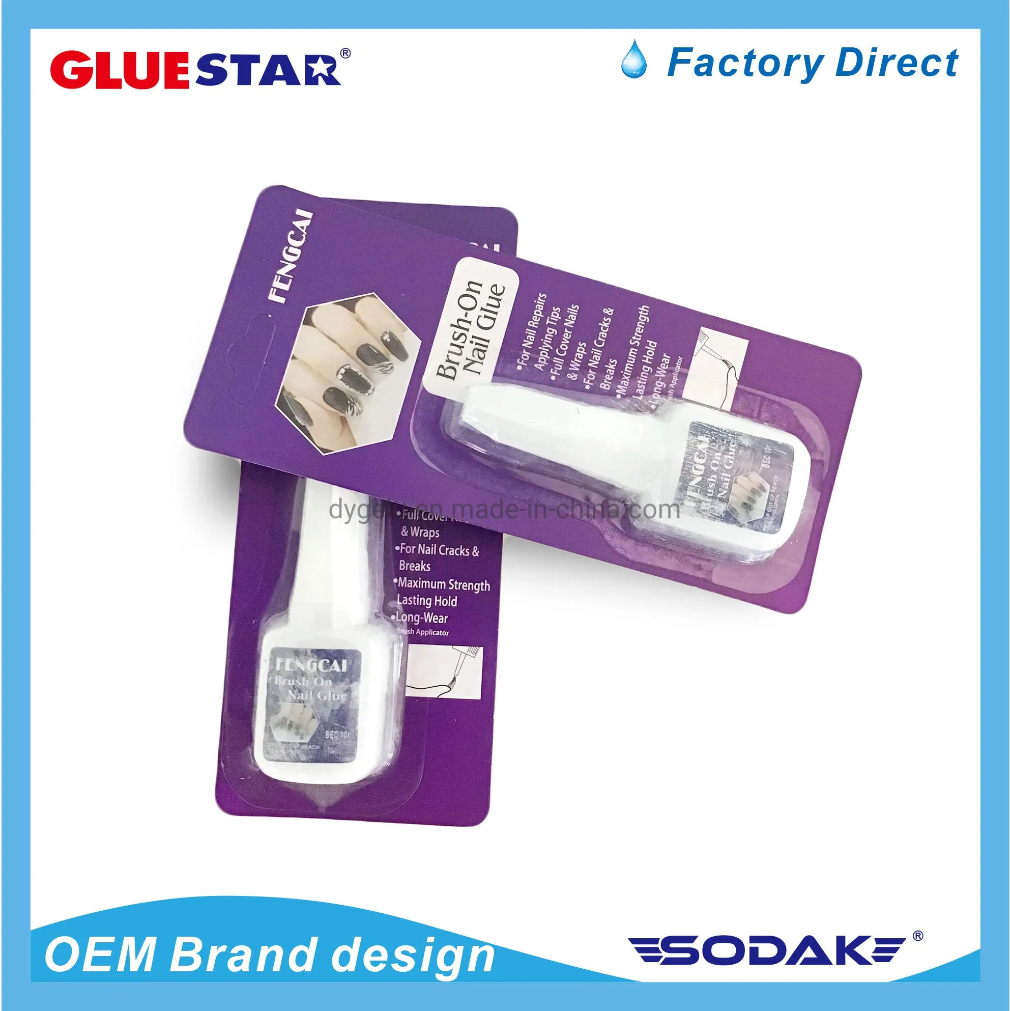 Phototherapy Environmentally Friendly Odorless Nail Glue